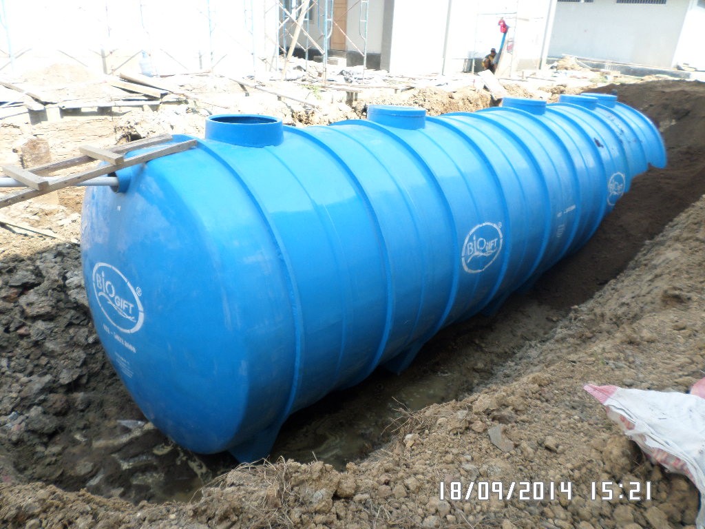 Sistem IPAL Kapasitas 10m³